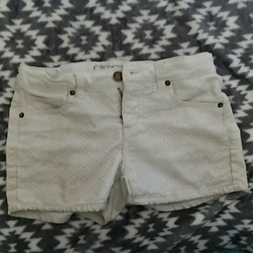 White shorts